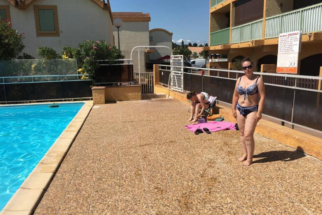 Location Gruissan, Studio, piscine, parking privé Exterior foto